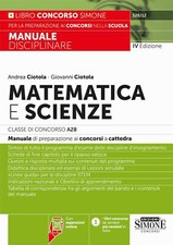 Matematica e scienze. Classe