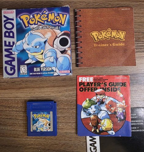 Pokemon blu autentico stampa - pokemon,