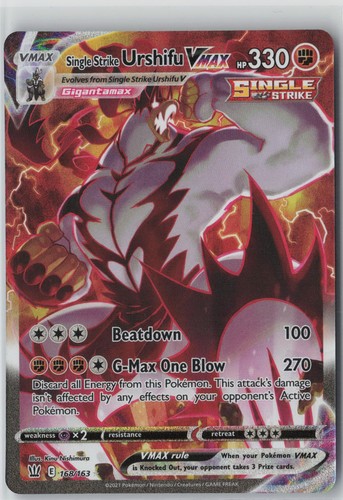 Single strike urshifu vmax - single,