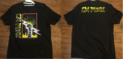 Wwe punk black wrestling - wwe,