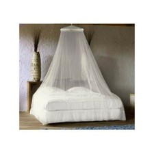 TENDA ZANZARIERA A BALDACCHINO PER LETTO - BIANCO BIANCA