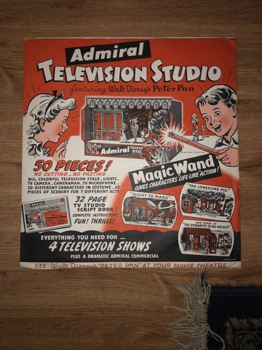 Vintage admiral television - vintage,