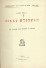 CERULLI Enrico. STUDI