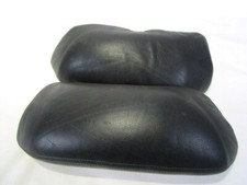 9191620 COPPIA FIANCHETTI SEDILI POSTERIORI IN PELLE NERA VOLVO V70 2.4 120KW SW