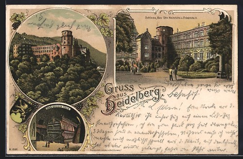 Litografia heidelberg das - heidelberg,,