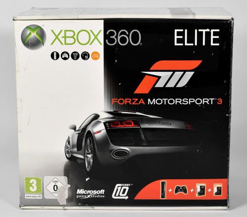 Microsoft xbox 360 elite forza - xbox,