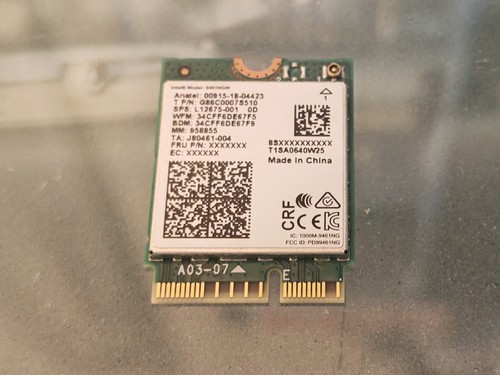 Scheda wifi intel ax201ngw - wifi,