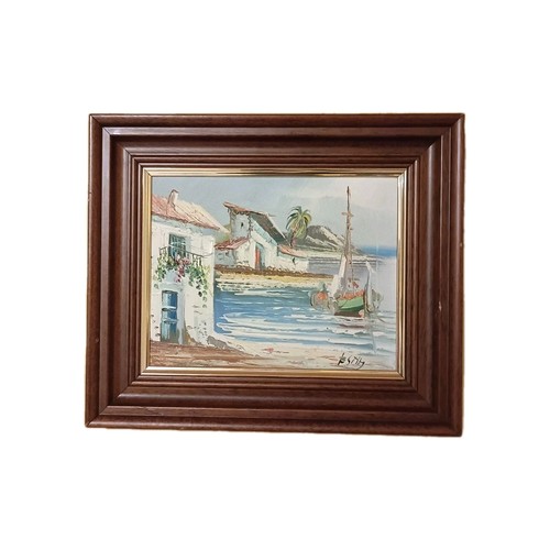 Dipinto olio tela - su,