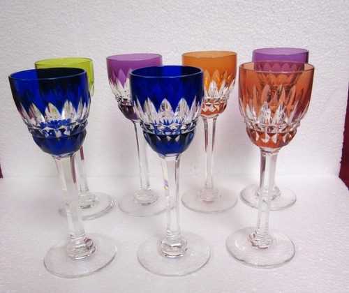 Set multicolor baccarat - set, 7