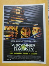 A SCANNER DARKLY - CARTOLINA MINI LOCANDINA CIAK 2006 COLLEZIONE CINEMA