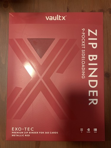 Vault rosso metallizzato 9 - vault, x