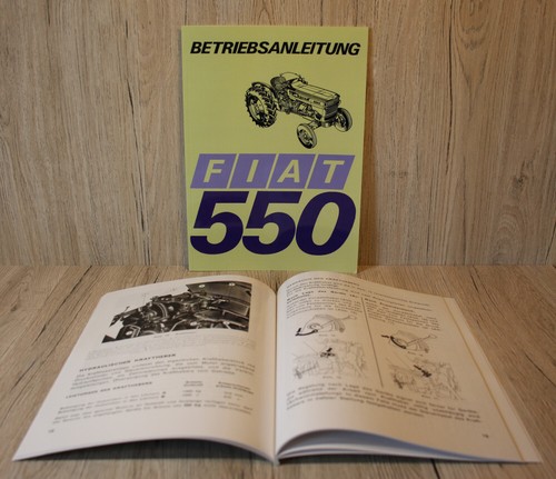 Fiat 550 manuale - uso, e