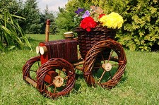 Trattore in Rattan da