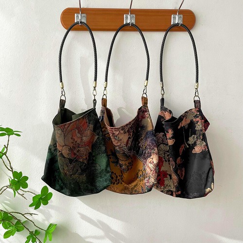 Borsa donna chic floreale