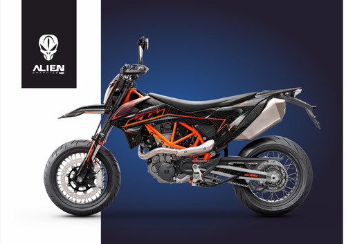 Kit adesivi grafici ktm - kit,