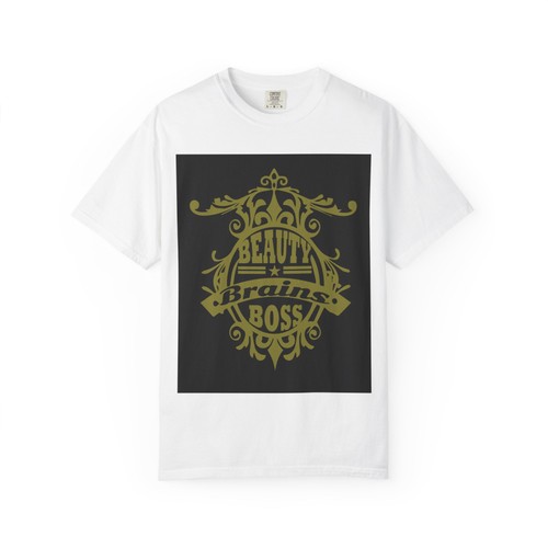 Shirt beauty brains boss - t-shirt,