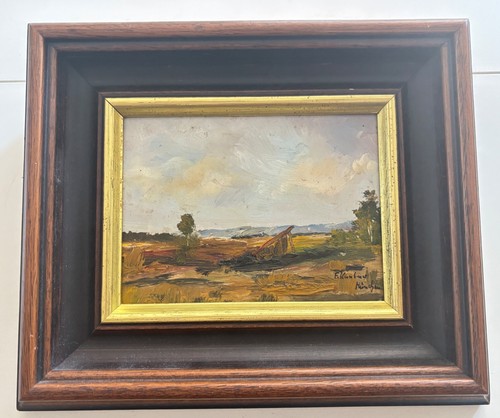 Quadro olio tavola chiemsee - olio,