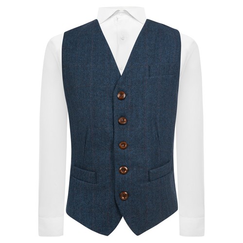 Lusso blu denim - blu, spina
