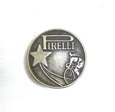 PIN SPILLA DISTINTIVO PIRELLI CICLISMO BICICLETTA D'EPOCA PNEUMATICI GOMMA