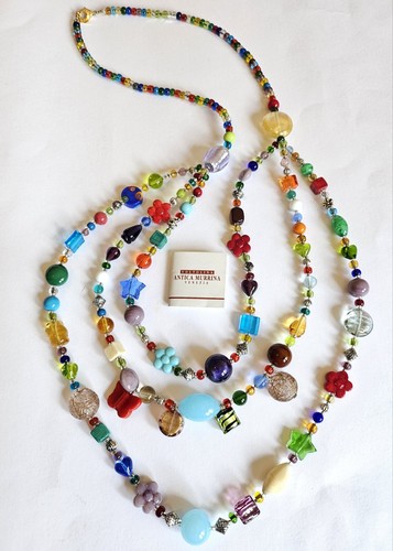 Collana lunga fili - collana, 3