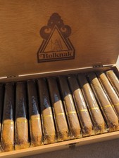 Scatola Con 24 Sigari Completa Vintage Bolknak Cigar 