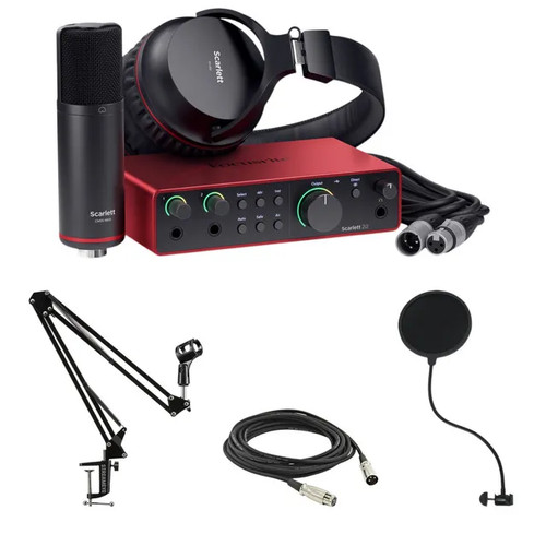 Focusrite scarlett 2i2 studio - scarlett,