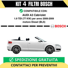 Kit bosch filtri tagliando - 4,