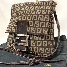 Borsa a tracolla FENDI Zucca