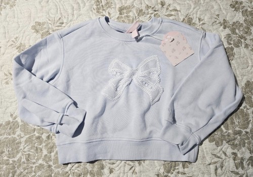 Felpa pullover farfalla blu - felpa,
