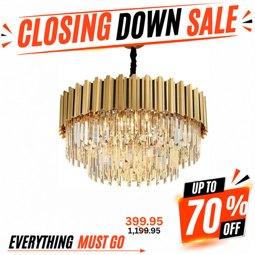 Plafoniere oro lampadario