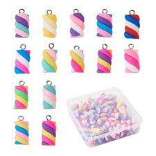 130 pezzi ciondoli marshmallow