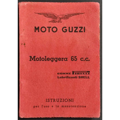 Moto guzzi motoleggera 65 - guzzi,