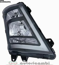 FARO PER VOLVO FH13 FH16 13> MANUALE PARABOLA NERA CON LED SINISTRO