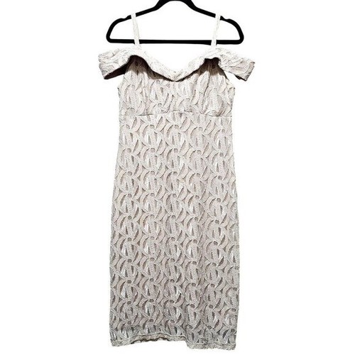 Richards abito midi bianco - richards,