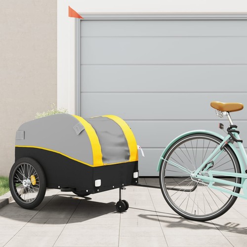 Vidaxl rimorchio bici nero - vidaxl,