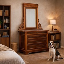 Comò Liberty Antico Ciliegio