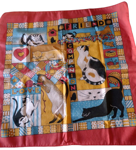 Sciarpa fazzoletto patchwork