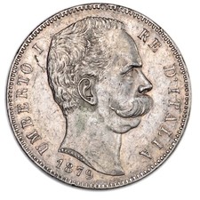 ITALIA Umberto I - 5 Lire 1879