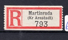 63623) Dt Reich, Reco-Zettel