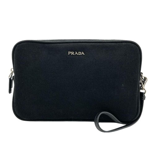 Prada borsa nera tela - nera,