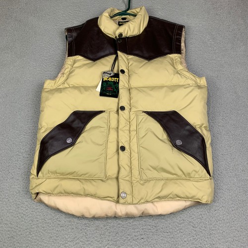 Schott piumino giacca pelle