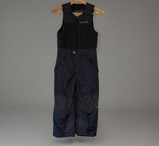 Tuta da sci neve ragazzo resistente alle intemperie taglia 6 nero chiusura zip