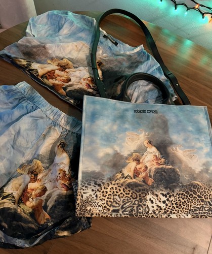 Borsa tote roberto cavalli - tote,
