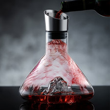 Lussuoso decanter per vino