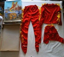 I FANTASTICI 4 - Vecchio costume carnevale bimbo, Vintage - COMICS INC. 1978