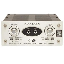 AVALON DESIGN U5 Preamplificatore DI Alta Tensione Direct Box Argento Suono Dinamico