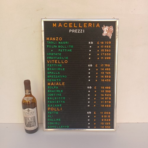 Listino prezzi macelleria anni - macelleria,