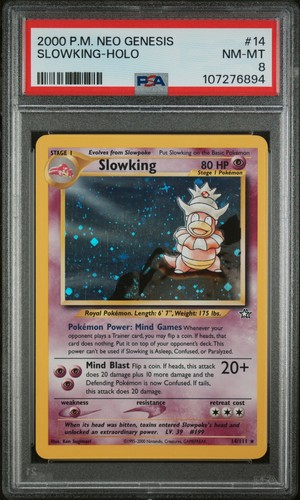 Slowking holo 111 neo - 14/111,