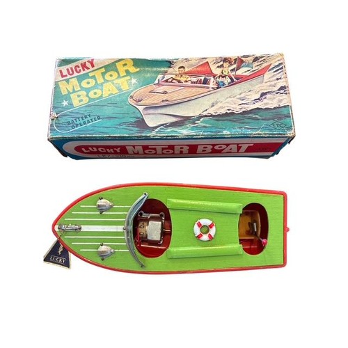 Barca giocattolo vintage lucky - vintage,
