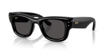 Ray Ban 4940 Wayfarer Puffer - 47 601/87  - Occhiali da Sole - Nero/Black